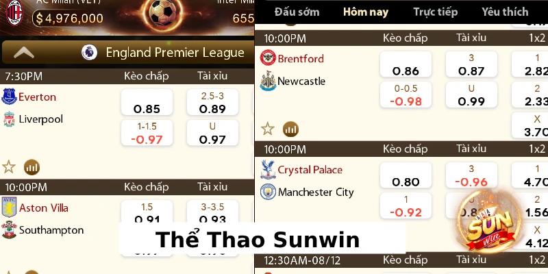Thể Thao Sunwin - Cá cược bóng đá thả ga tại sảnh top 1 3 Hướng dẫn cách vào Sunwin cá cược Thể Thao