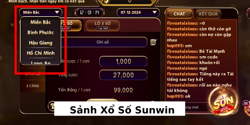 Xổ Số Sunwin - Cá cược lô đề từ sảnh top 1 thế giới 3 Hướng dẫn truy cập đặt cược Xổ Số Sunwin